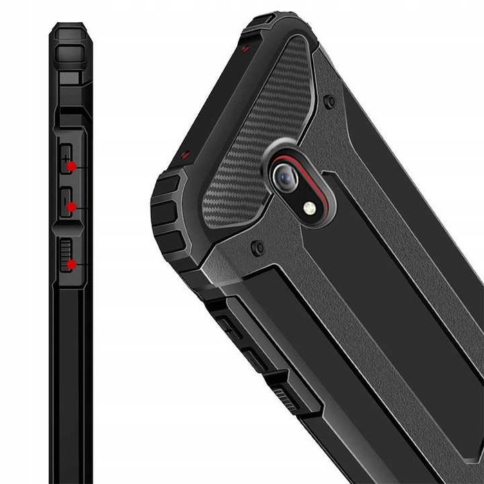 Etui Pancerne do Xiaomi Redmi 8A + Szkło Hartowane