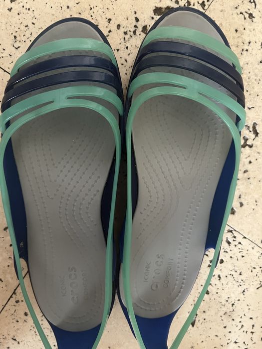 Sandały damskie crocs W6 stan bardzo dobry