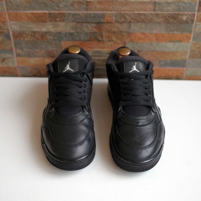 Кросівки Air Jordan 4 Rm Low Black FQ7939-004 оригінал 46 розмір шкіра