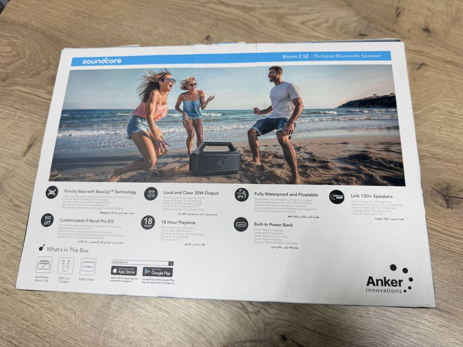 Акустика Anker Soundcore Motion Boom 2 SE чорна