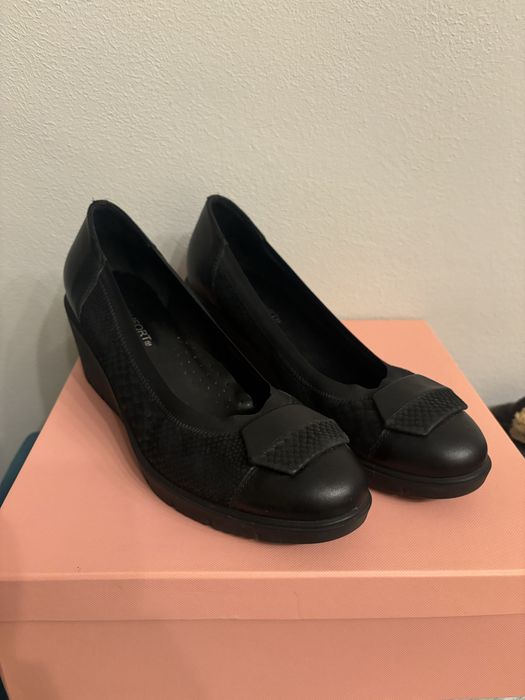 Buty Komfort fit skóra 39
