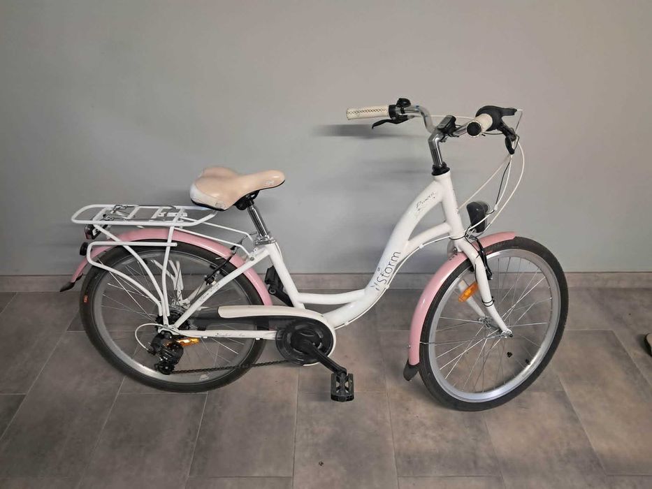 Rower dziewczęcy koła 24"