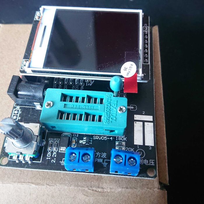 GM328A тестер транзисторов емкость конденсаторов ESR