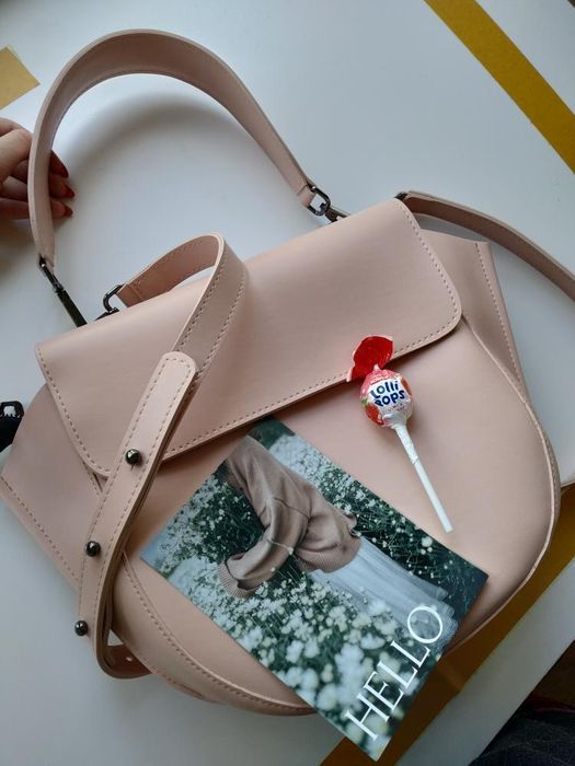 Сумка жіноча рожева