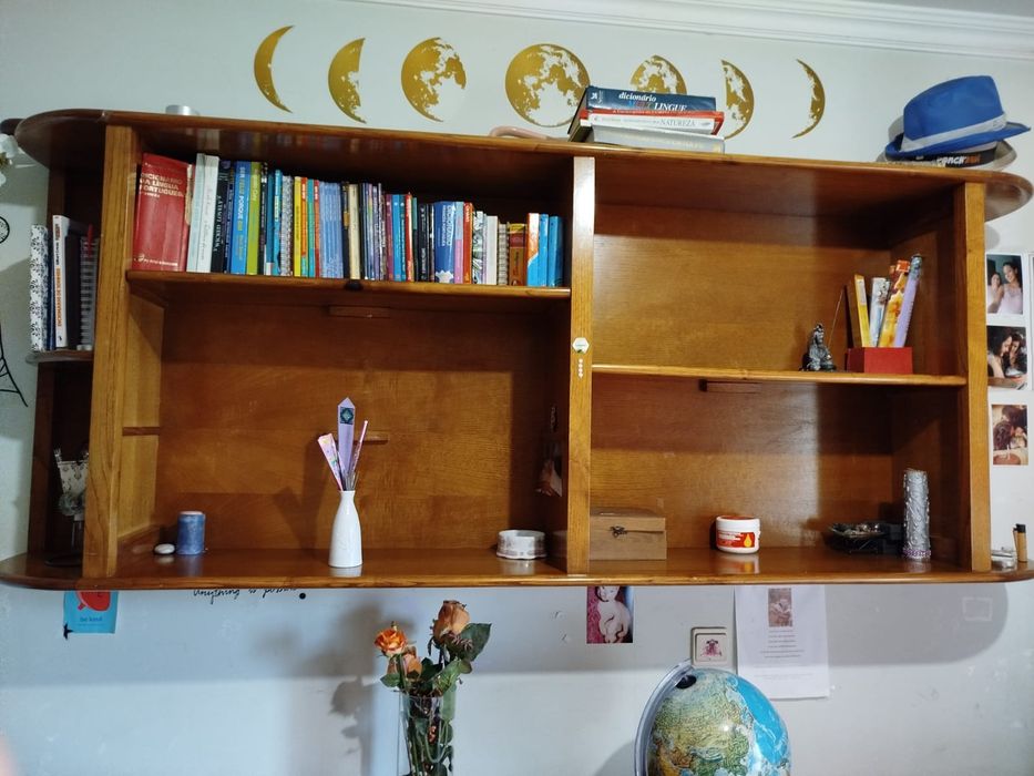 Estante madeira maciça