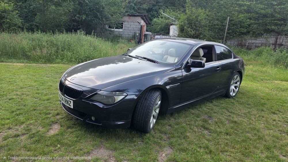 Bmw e63 kompletny przód maska blotniki zderzak  pas przedni