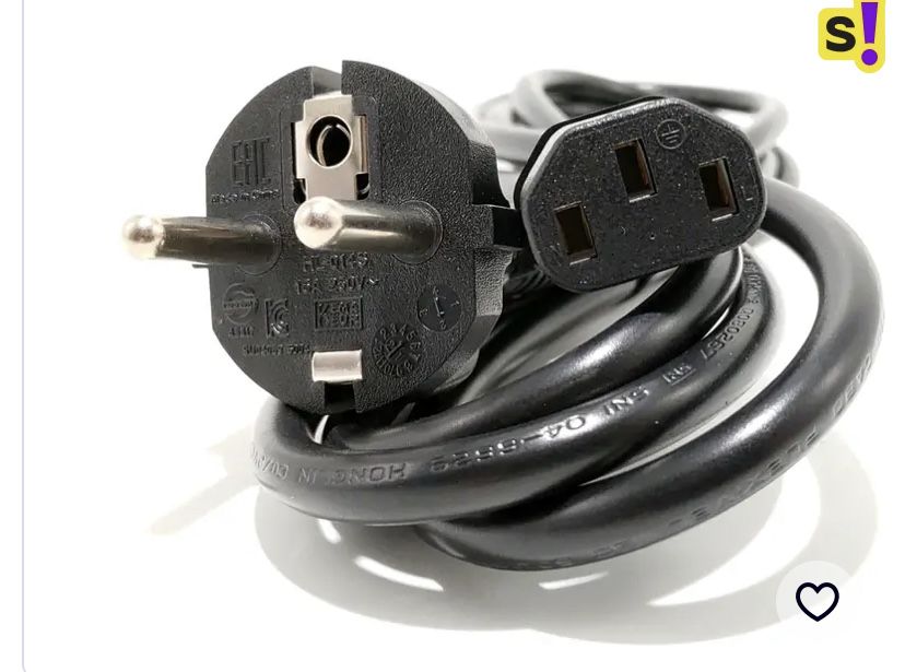 Кабель мережевий DP/N DELL 078390 CEE7/7 - IEC-C13 1.8 м 10A 250V