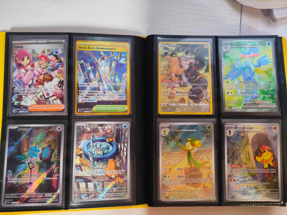 Karty Pokemon TCG (Magikarp Charizard Squirtle Eevee i inne)