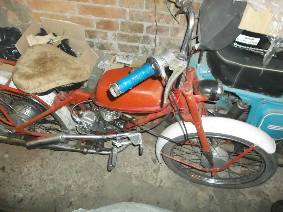 Мопед газовик Рига13 на ходу