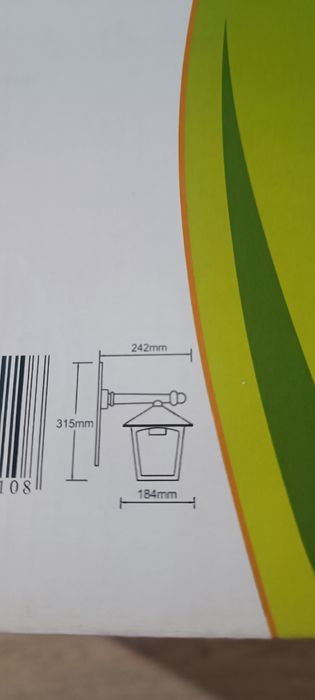 Lampa kinkiet zewnętrzny Saturn