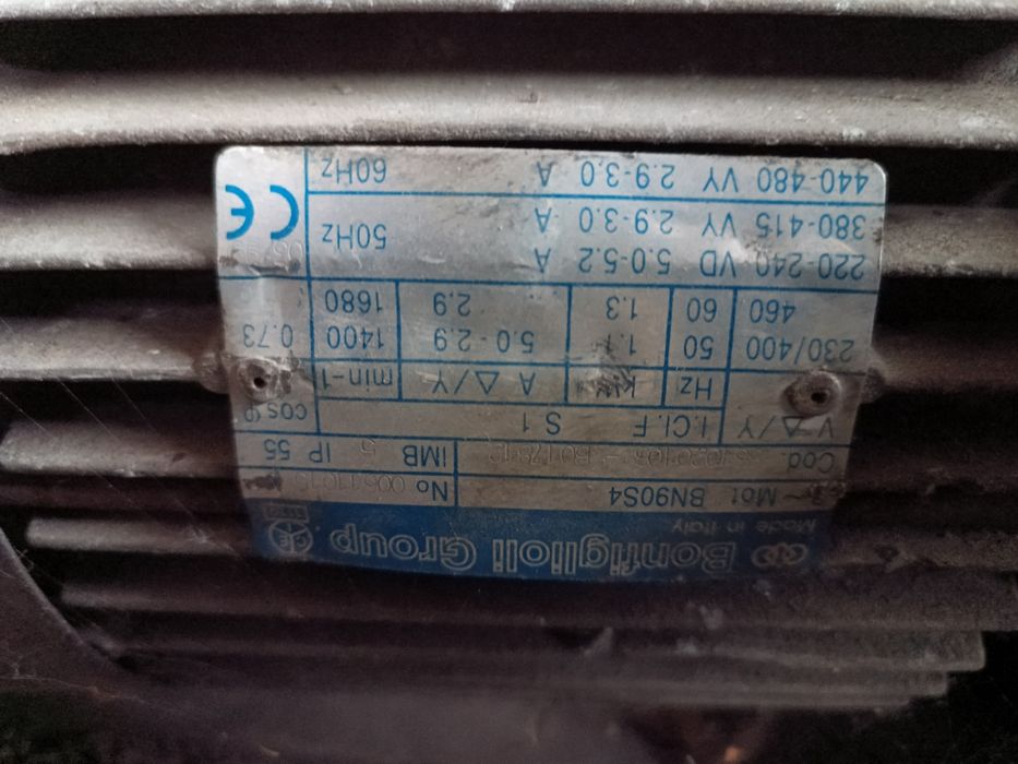 motoreduktor płynna bezstopniowa regulacja 1,1kW