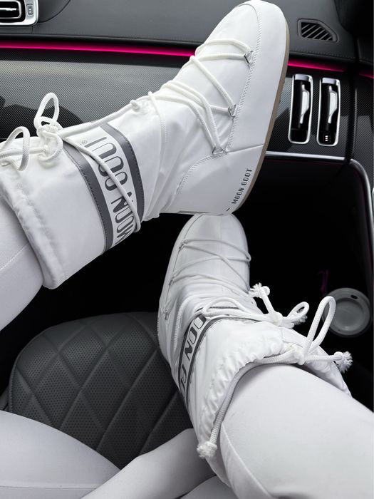 MOON BOOT жіночі зимові рожеві | MOON BOOT женские зимние