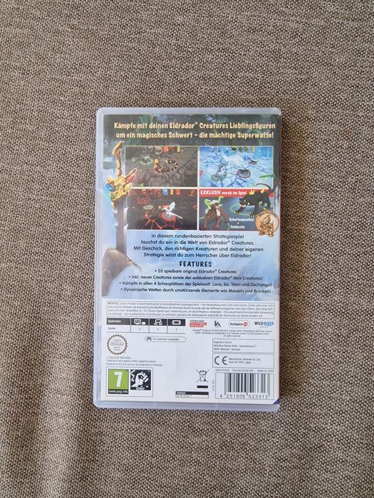 Nintendo switch 1 4 kontrolery i gra eldrador creatures.