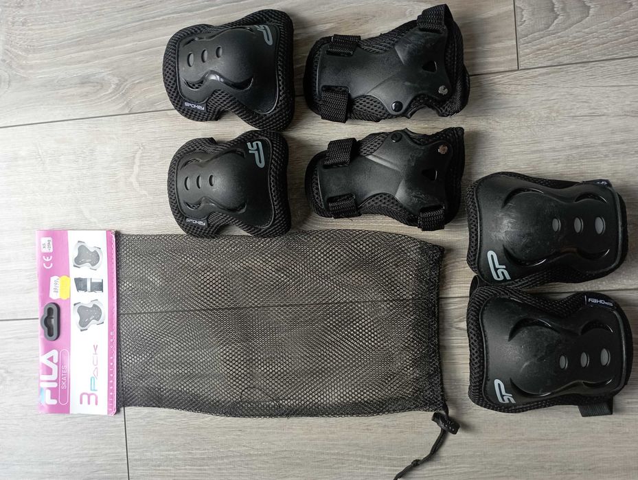 Ochraniacze na kolana, łokcie i nadgarstki dla dzieci