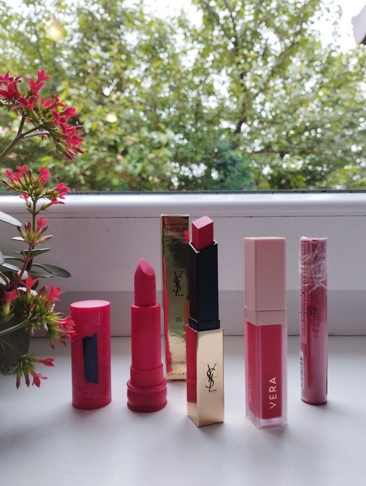 Помада червона матова ISADORA,YSL Yves Saint Laurent,Vera,GlamBee