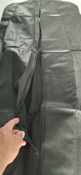 Conjunto de 7 sacos com fecho para guardar vestidos