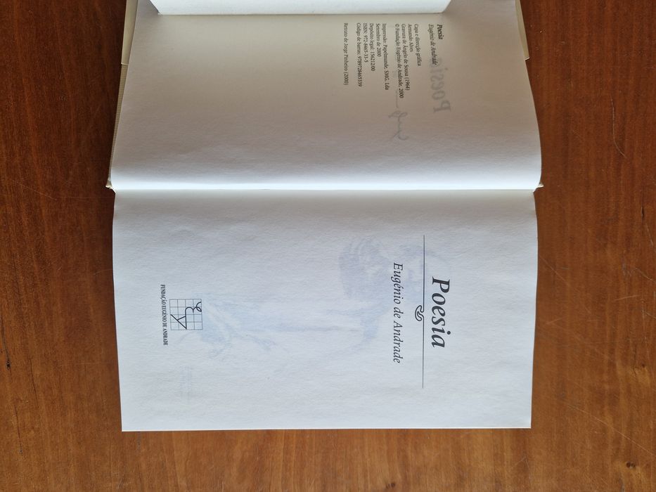 "Poesia", autografado pelo autor, Eugénio de Andrade