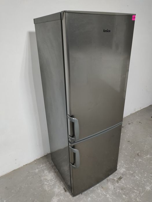 Холодильник Аміка, Холодильник з Європи. 155 см. Нержавійка