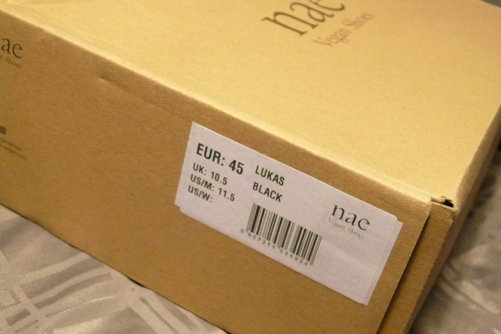 NAE Vegan Shoes - LUKAS Black