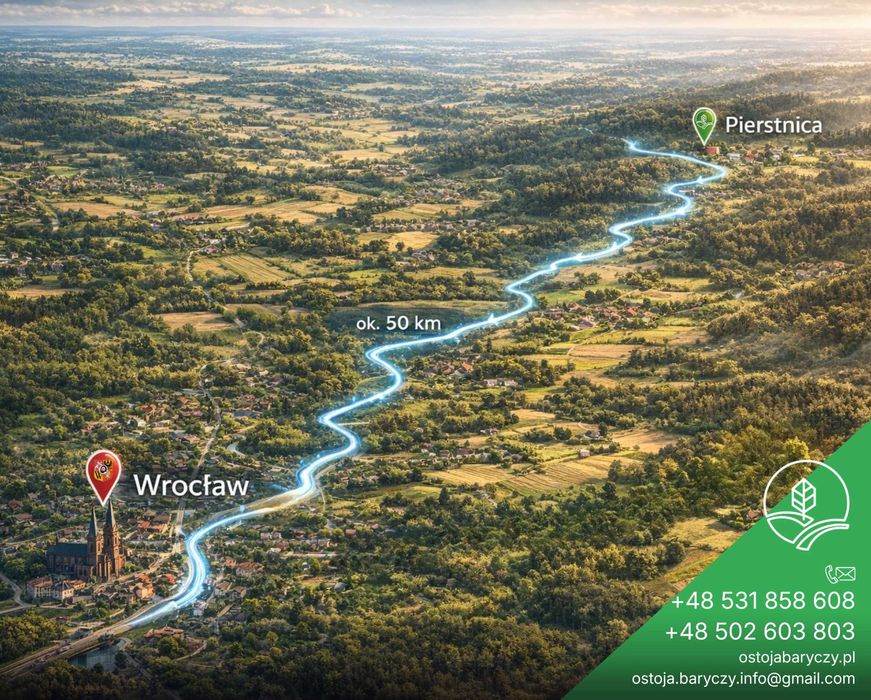 Baza pod kamper nad stawem. 5G i las. Dolina Baryczy, pod Wrocławiem