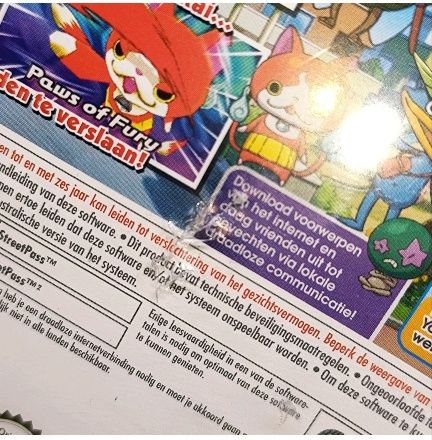 Yo-kai Watch (Nintendo 3DS, 2016) PAL - CIB