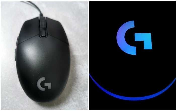 Mysz przewodowa Logitech G102 Czarna USB 8000DPI sensor Lightsyns