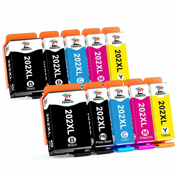 Tusz 202XL 10 SZTUK do EPSON Expression XP 6000 6001 6005 6100 6105