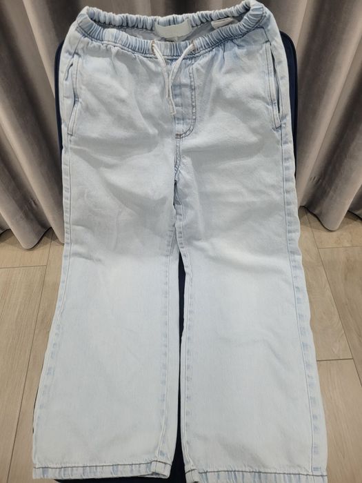 Spodnie dzwony  baggy jeans Zara