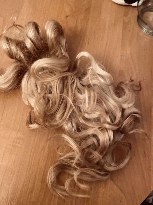 Парик шиньон натуральные волосы