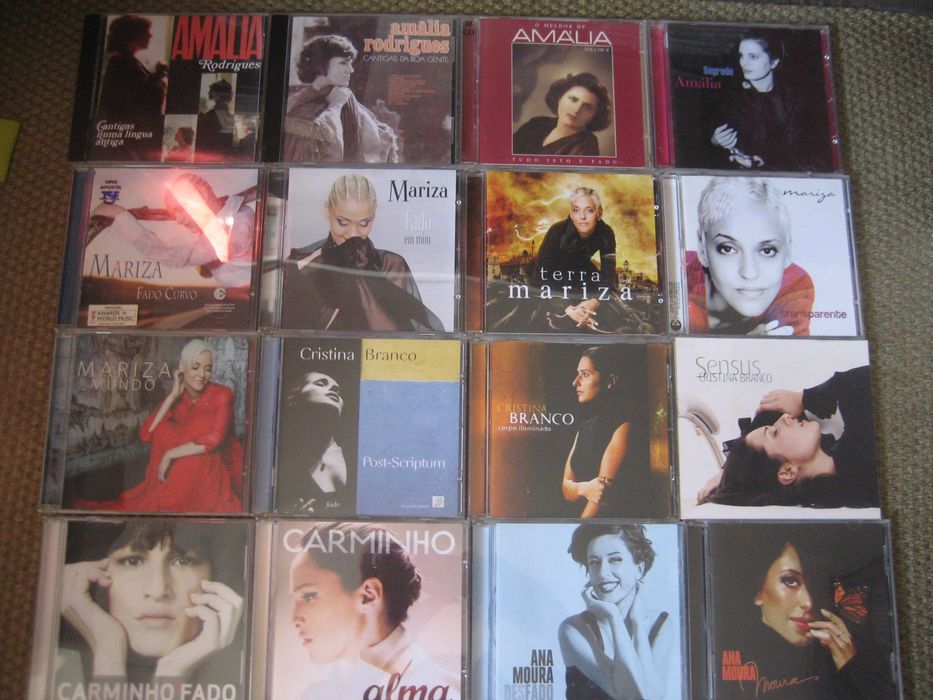 Centenas de CDs de música portuguesa e lusófona (A-C)