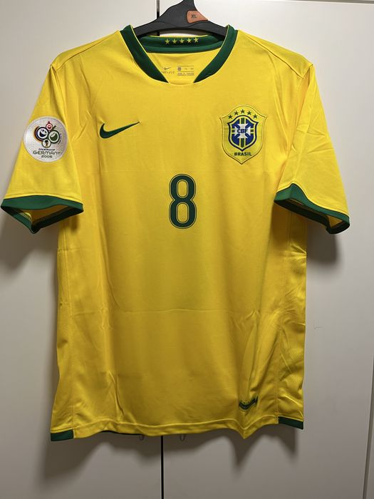 Koszulka Piłkarska Kaka 8 Brazylia 2006 World Cup Germany XL