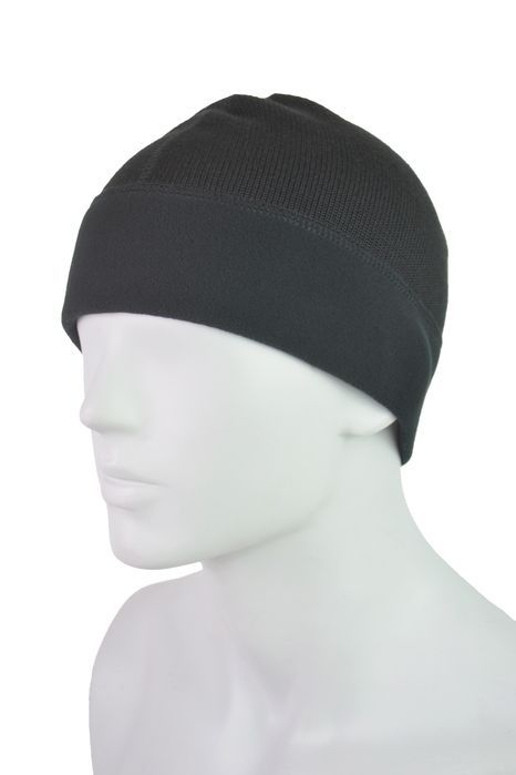 czapka wojskowa zimowa czarna 420/mon 54-55