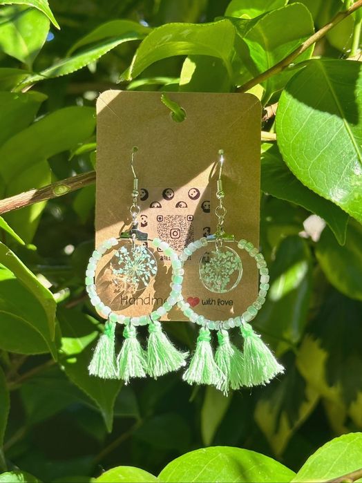 Brincos de Resina Artesanais | Peças Exclusivas e Feitas à Mão