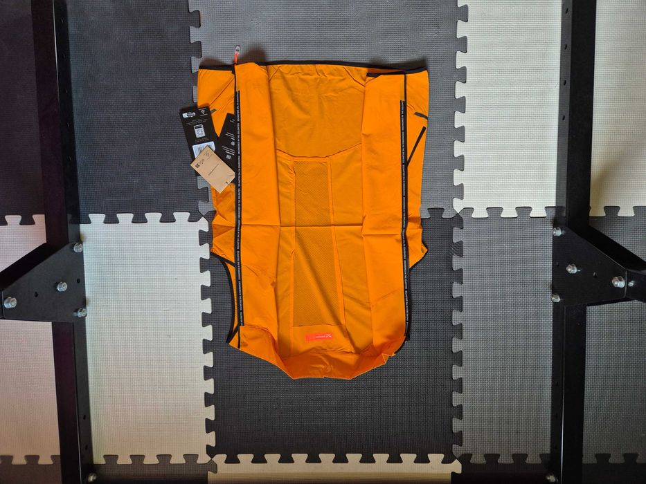 Nowa męska lekka kamizelka turystyczna bezrękawnik softshell Salewa