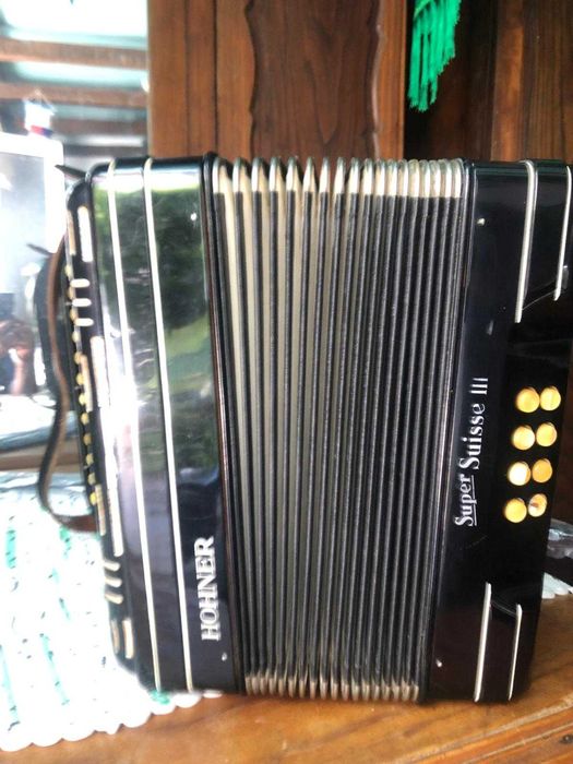 Concertina HOHNER SuperSuisse III à 3ª Voz (Ótima Oportunidade)