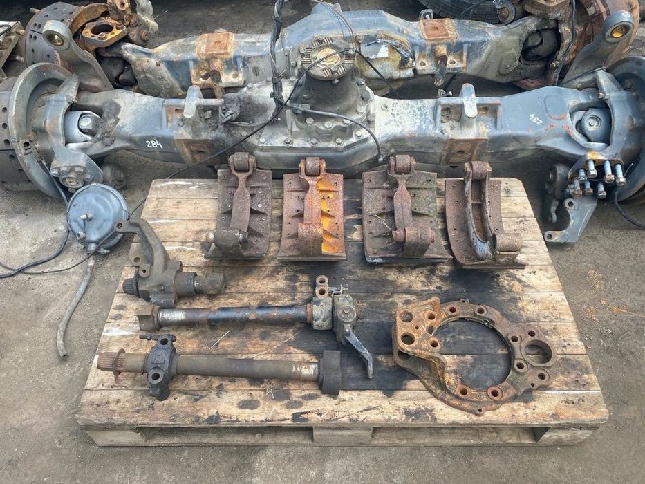 hamulce bębnowe tarcz kotwiczna szczeki hamulcowe 8x8 8x6 6x6 4x4 Mercedes MAN