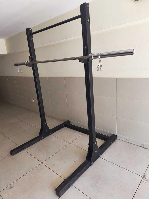 Olympic Bar and Support Rack455280490783057922