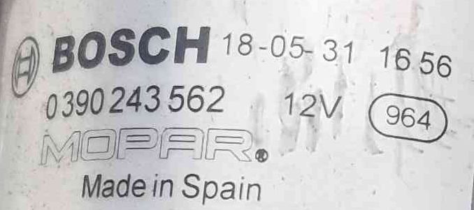 Motor Limpa Vidros Frente FIAT 500X (334_) ano 2018
