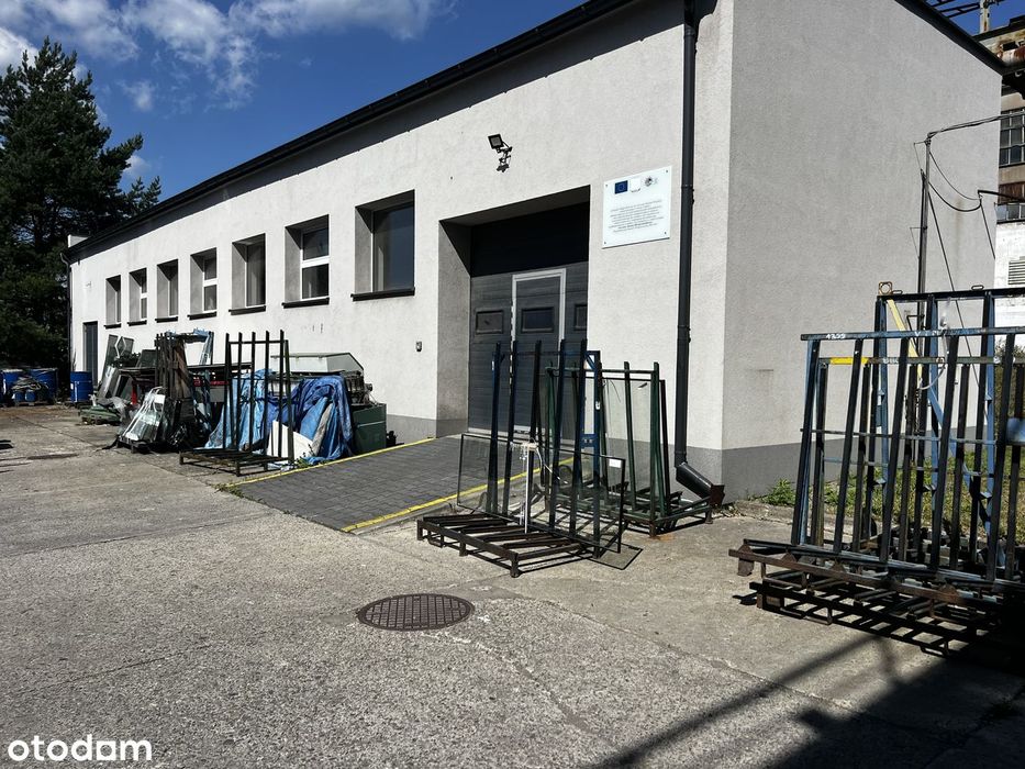 Hala na sprzedaż 153m² z utwardzonym dojazdem