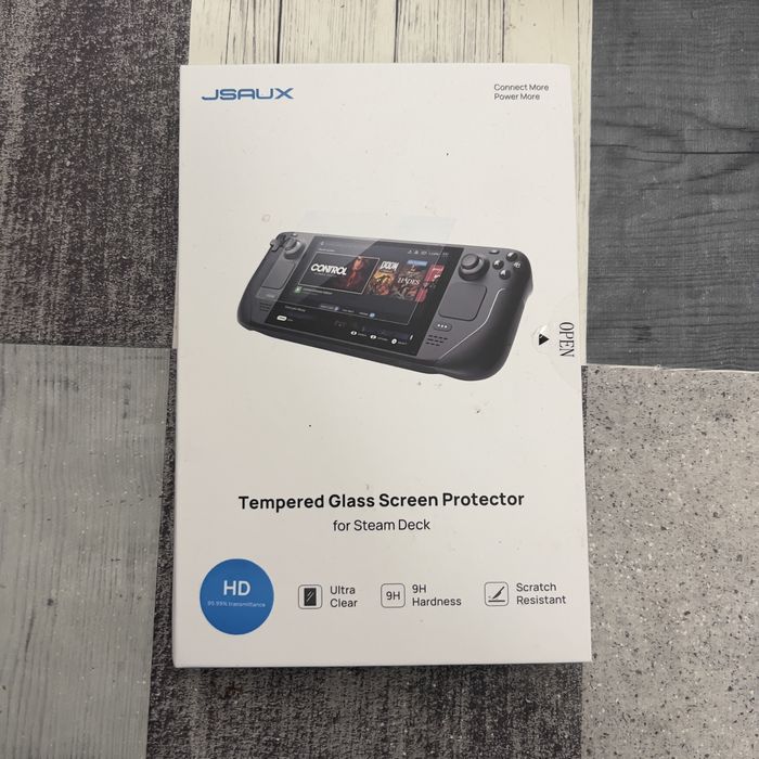 Jsaux steam deck protetor vidro temperado novo