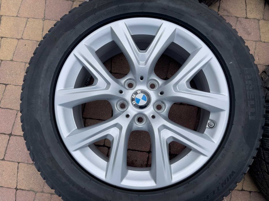 3871. Alufelgi 17" oryginalne BMW X1 X2 5x112 6.5J ET39 jak nowe