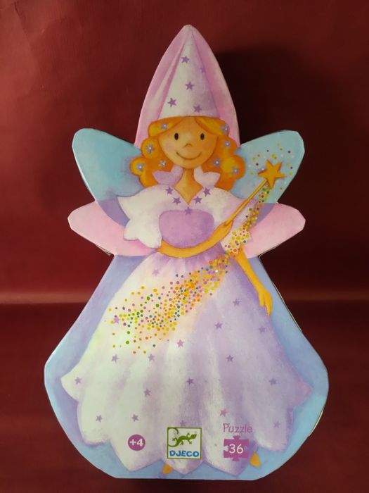 Puzzle plastificado com oferta livro