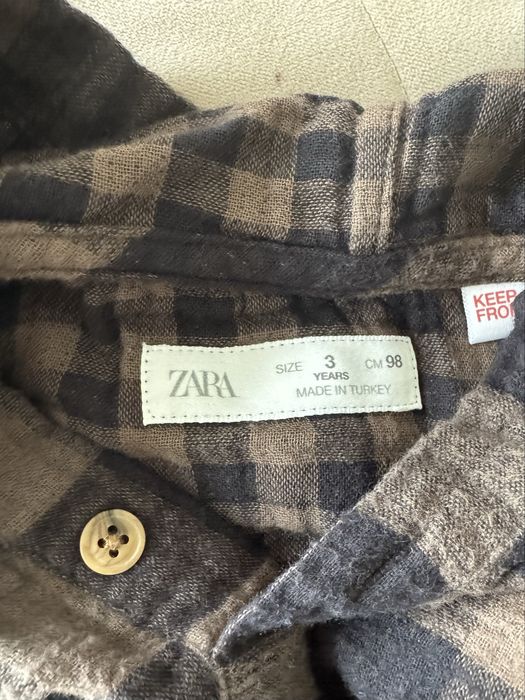 Крута сорочка zara 98 см 3 роки