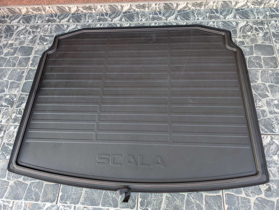 Коврик в багажник килимок SKODA Scala 657862559A ОРИГІНАЛ шкода