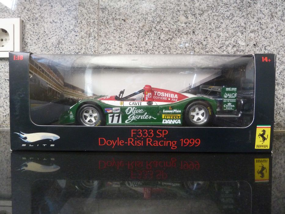 1:18 Hot Wheels Elite, HWE, Ferrari F333 SP, AutoArt, Minichamps