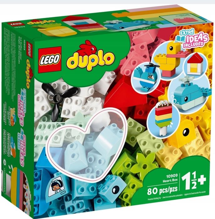 LEGO Duplo pudełko z serduszkiem