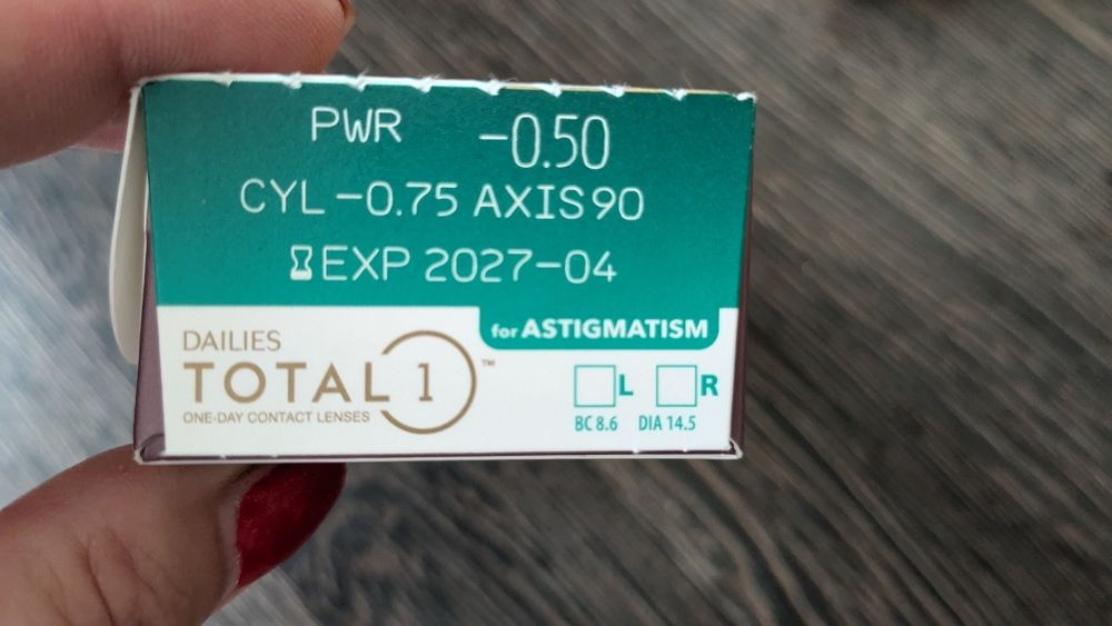 Контактные линзы Total 1