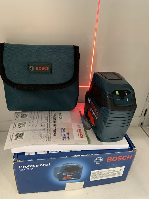 Лазерный нивелир Bosch GLL 2-10
