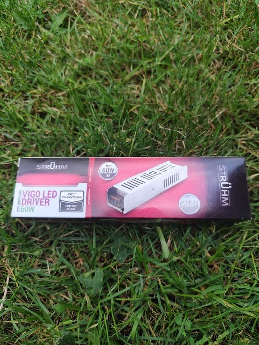 Zasilacz elektroniczny do LED Srebrny Vigo Led Driver 60W Strühm