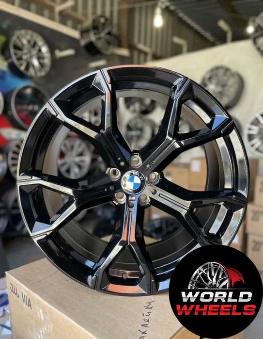 Диски R21 5x112 BMW G70 G12 G05 G07 G06 G30 G11 G01 різноширокі 741 стиль